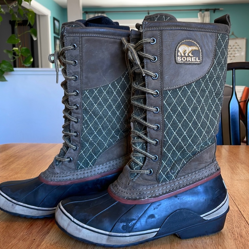 Sorel Waterproof Lace Up Boots